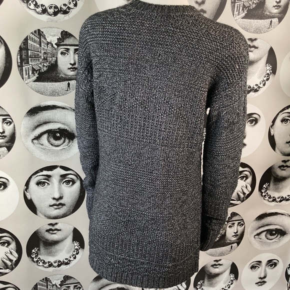 Armani Exchange Chunky knit Sweater Dress/Tunic Sz S 🖤 - Picture 5 of 9